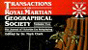 Transactions of the Royal Martian Geographical Society